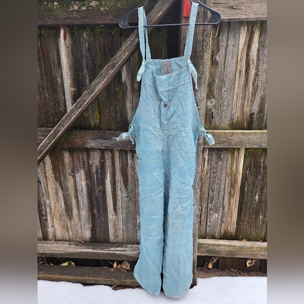 Sparrow Co linen overalls NWOT